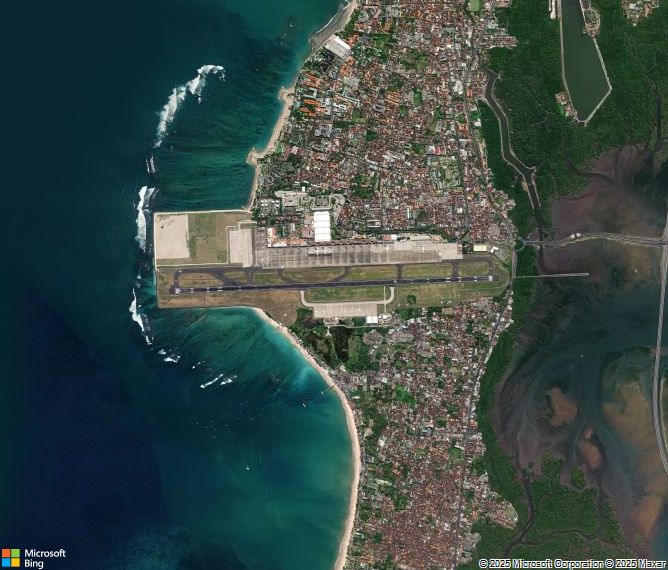 Взлётно-посадочная полоса Denpasar Ngurah Rai International Airport