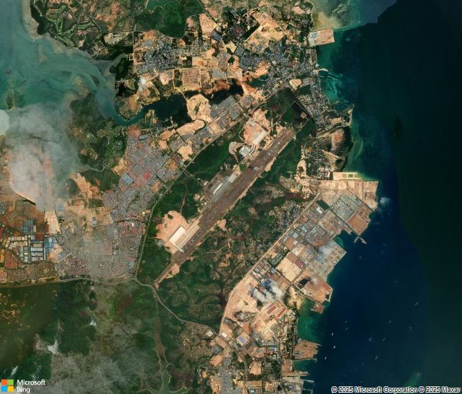 Взлётно-посадочная полоса Batam Hang Nadim Airport