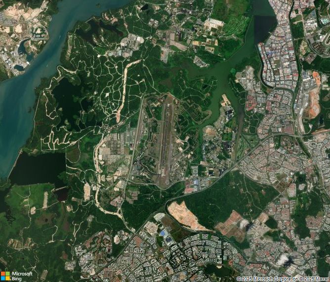 Взлётно-посадочная полоса Singapore Tengah Air Base