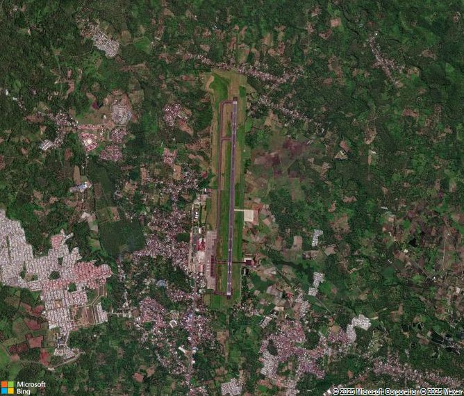 Взлётно-посадочная полоса Manado Sam Ratulangi International Airport