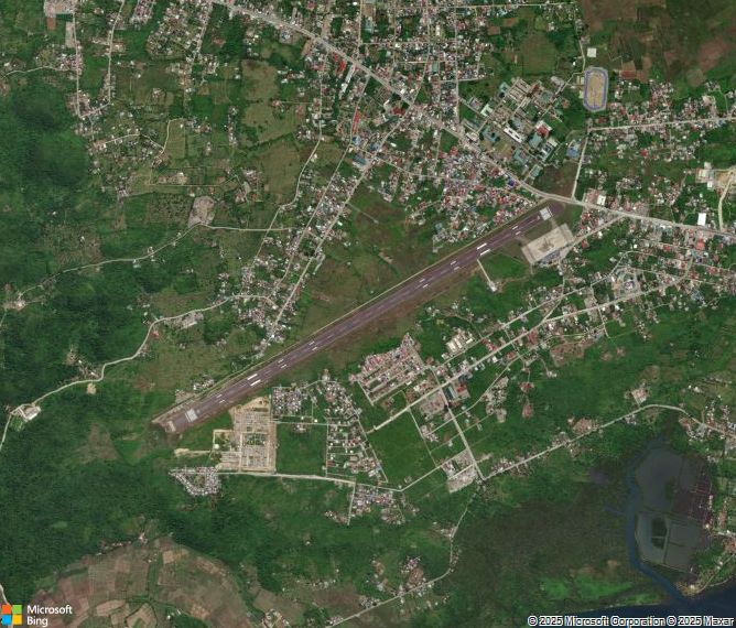 Взлётно-посадочная полоса Virac Airport