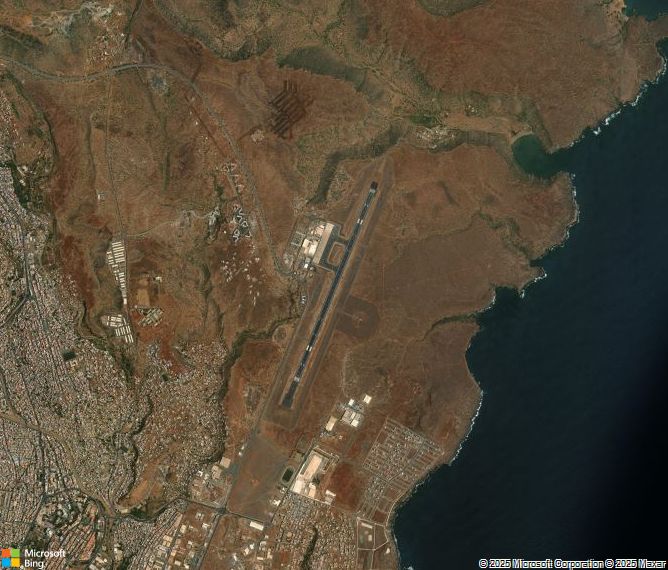 Взлётно-посадочная полоса Praia Nelson Mandela International Airport