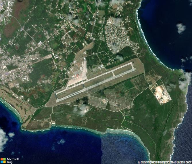 Взлётно-посадочная полоса Saipan International Airport
