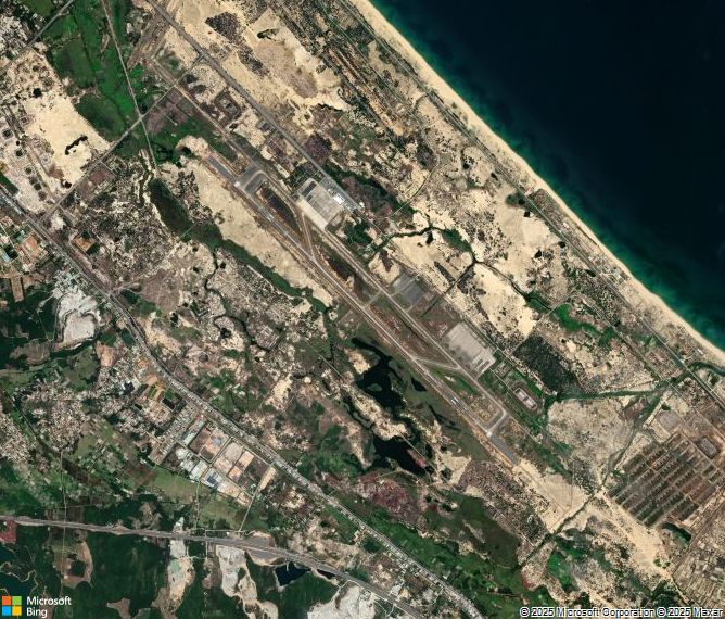 Взлётно-посадочная полоса Chu Lai International Airport