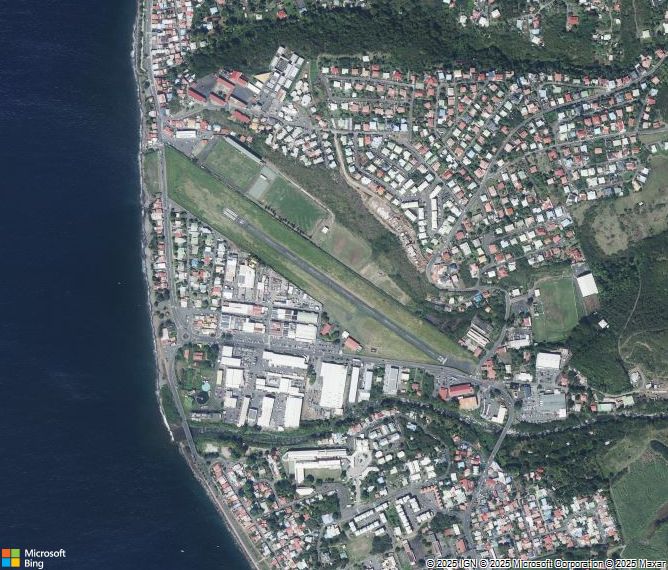 Взлётно-посадочная полоса Basse-Terre Baillif Airport