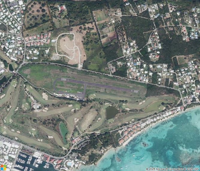 Взлётно-посадочная полоса Saint-Francois Airport