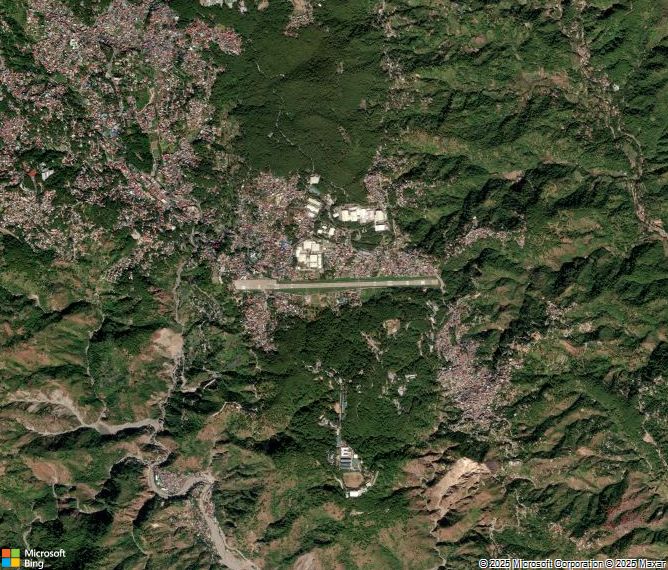 Взлётно-посадочная полоса Baguio Loakan Airport