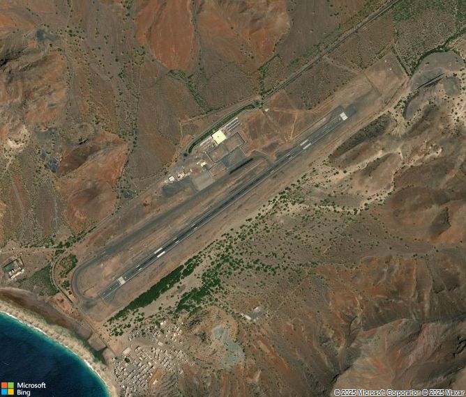 Взлётно-посадочная полоса Sao Vicente Cesaria Evora Airport