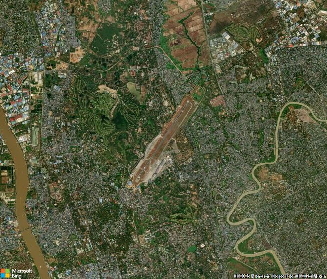 Взлётно-посадочная полоса Yangon International Airport