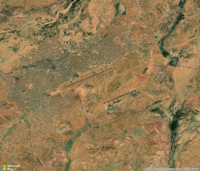 Взлётно-посадочная полоса Agades Mano Dayak International Airport