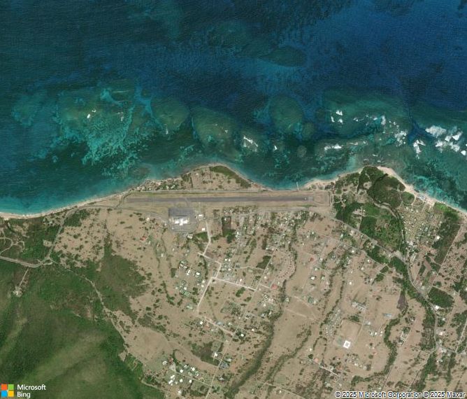 Взлётно-посадочная полоса Nevis Newcastle International Airport