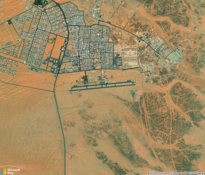 Взлётно-посадочная полоса Sharurah Domestic Airport