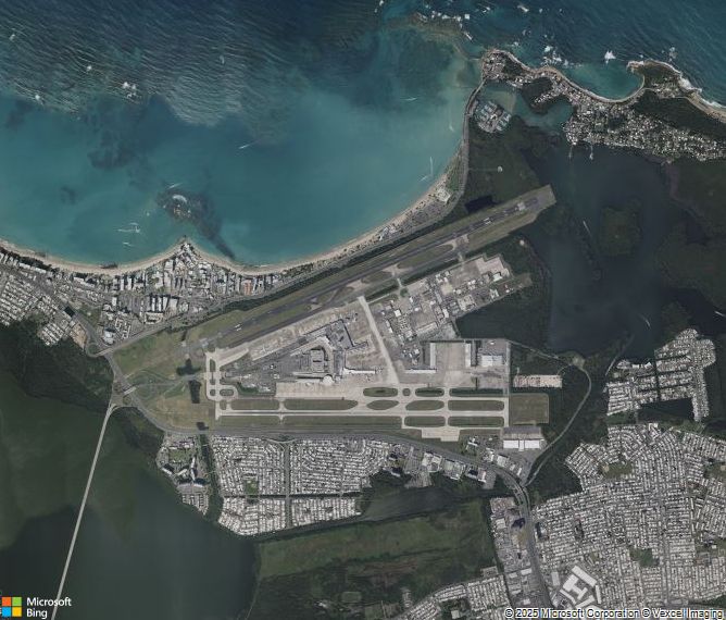 Взлётно-посадочная полоса San Juan Luis Munoz Marin International Airport