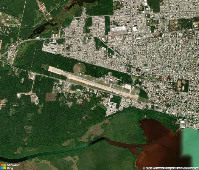 Взлётно-посадочная полоса Chetumal International Airport