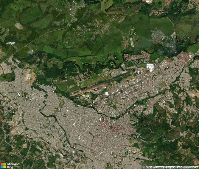 Взлётно-посадочная полоса Popayan Guillermo Leon Valencia Airport