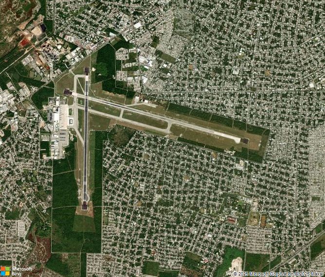 Взлётно-посадочная полоса Merida Rejon Airport