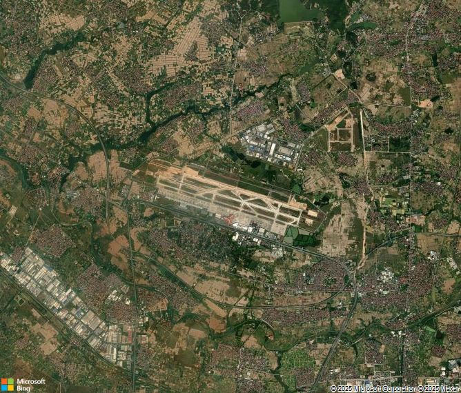 Взлётно-посадочная полоса Hanoi Noi Bai International Airport