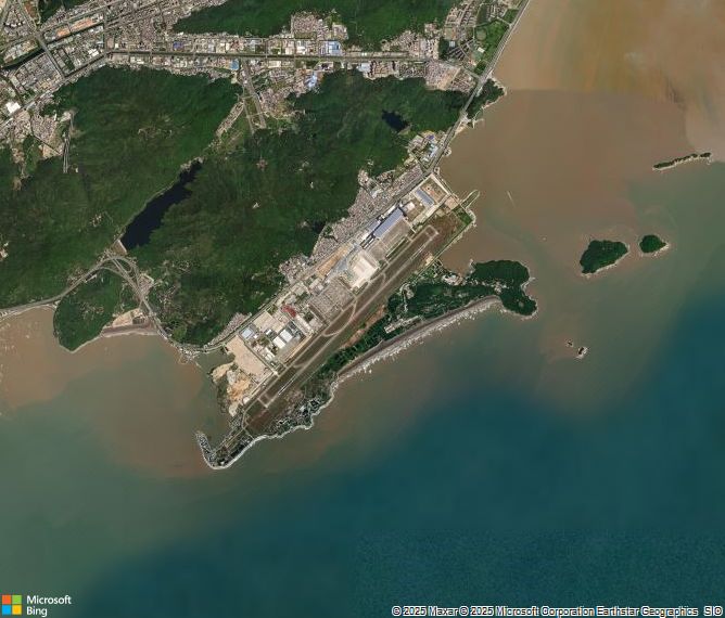 Взлётно-посадочная полоса Zhuhai Jinwan Airport