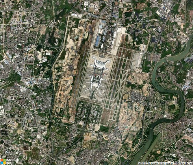 Взлётно-посадочная полоса Guangzhou Baiyun International Airport