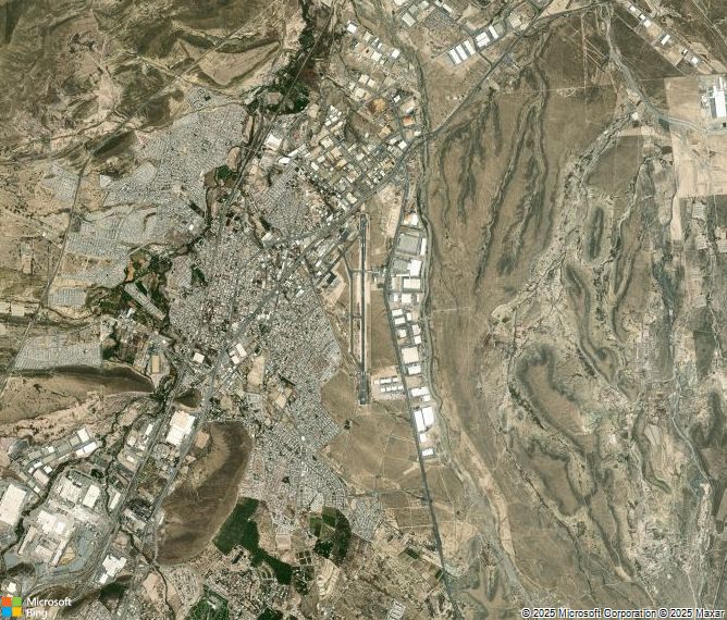 Взлётно-посадочная полоса Saltillo Plan de Guadalupe Airport