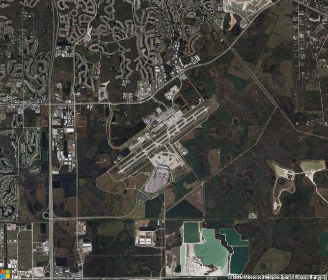 Взлётно-посадочная полоса Southwest Florida International Airport