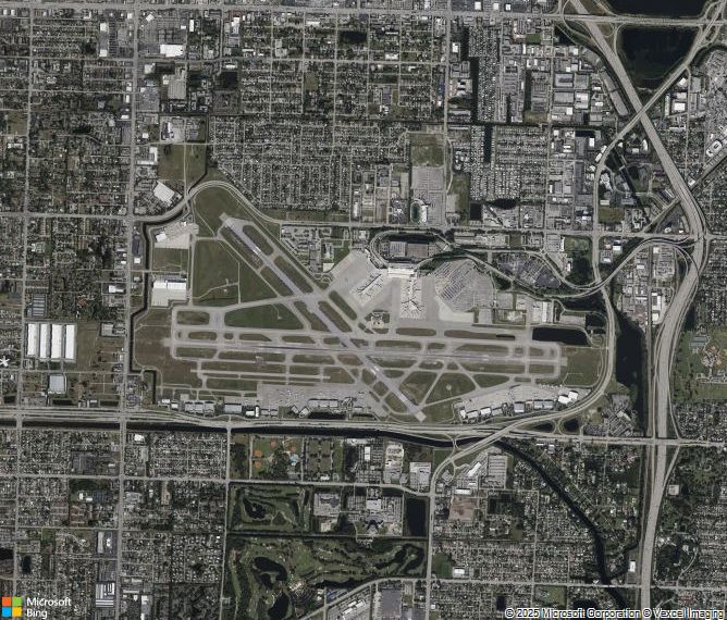 Взлётно-посадочная полоса West Palm Beach International Airport