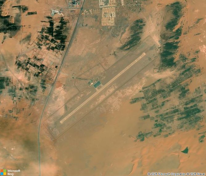 Взлётно-посадочная полоса In Salah Airport