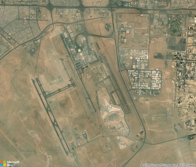Взлётно-посадочная полоса Kuwait International Airport