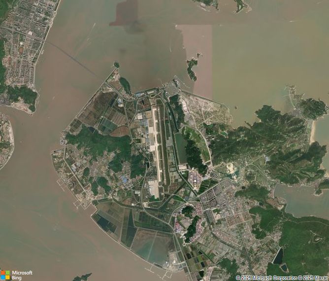 Взлётно-посадочная полоса Zhoushan Putuoshan Airport
