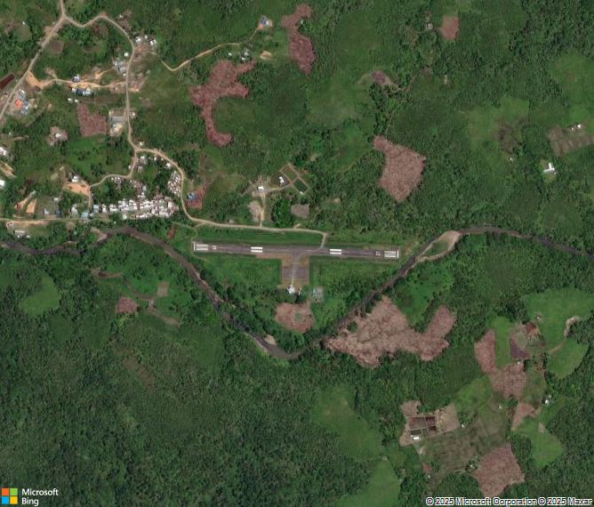 Взлётно-посадочная полоса Long Akah Airport