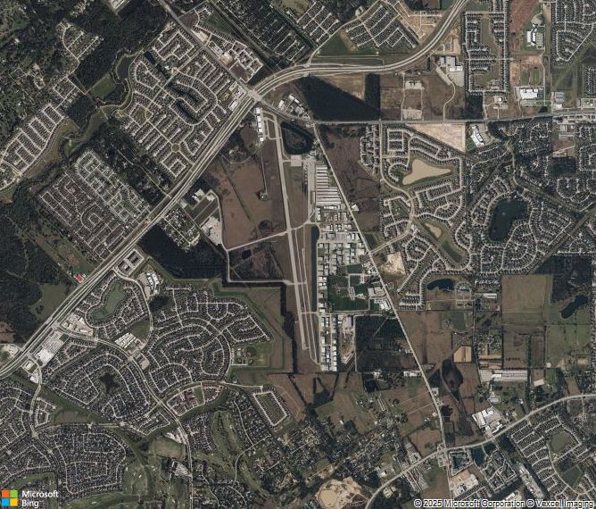Взлётно-посадочная полоса Houston David Wayne Hooks Memorial Airport