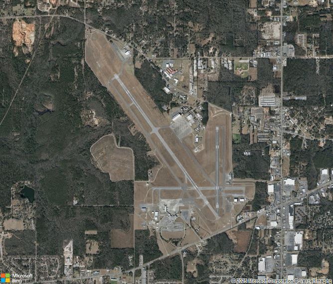 Взлётно-посадочная полоса Mobile Regional Airport