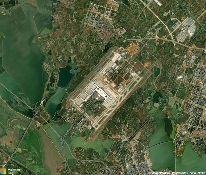 Взлётно-посадочная полоса Wuhan Tianhe International Airport
