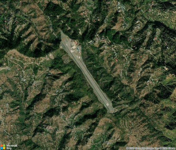 Взлётно-посадочная полоса Shimla Airport