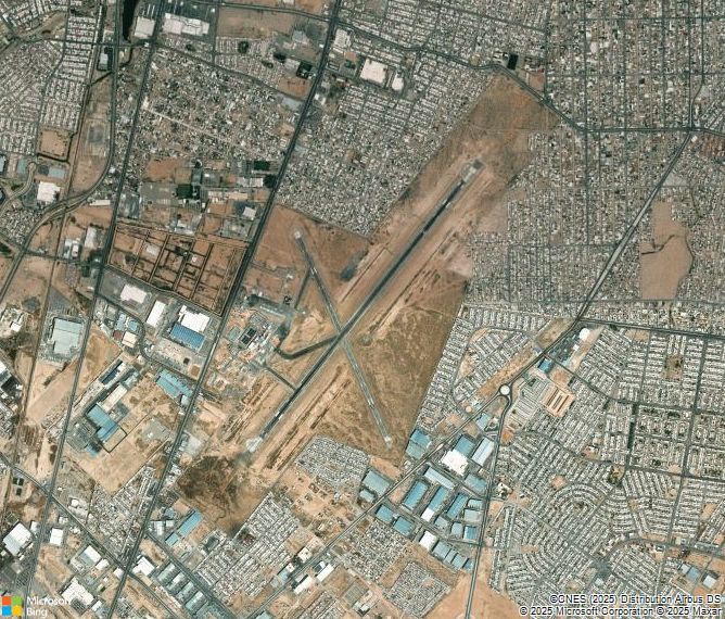 Взлётно-посадочная полоса Ciudad Juarez International Airport