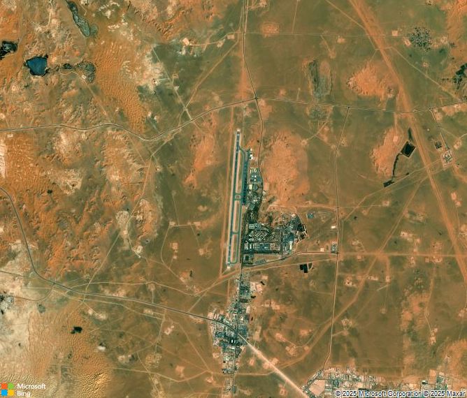 Взлётно-посадочная полоса Hassi Messaoud Oued Irara Airport