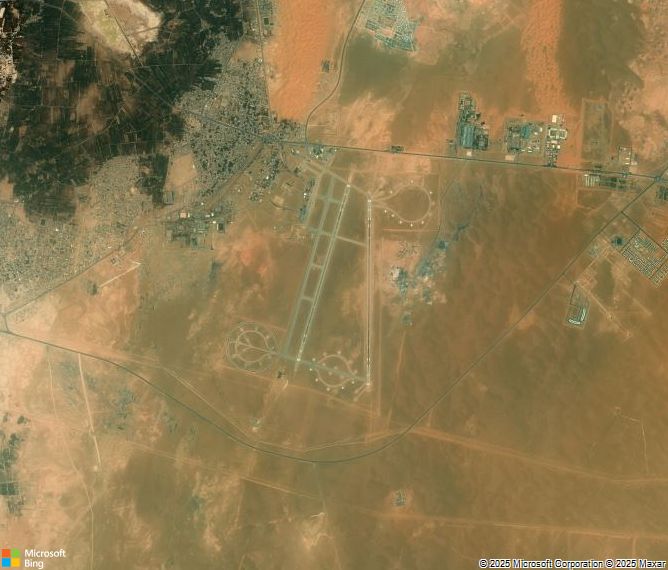 Взлётно-посадочная полоса Ouargla Ain Beida Airport