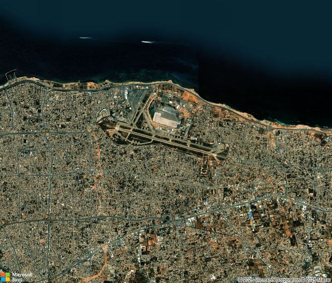 Взлётно-посадочная полоса Tripoli Mitiga International Airport