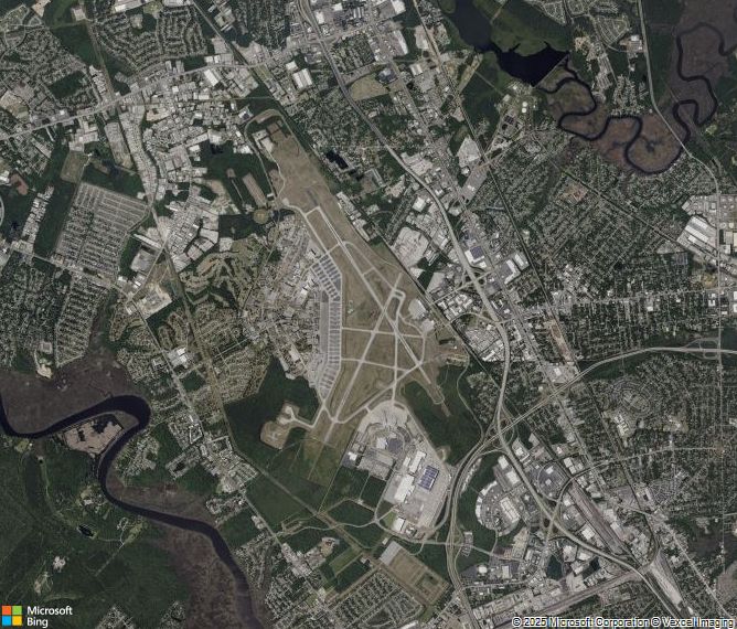 Взлётно-посадочная полоса Charleston International Airport