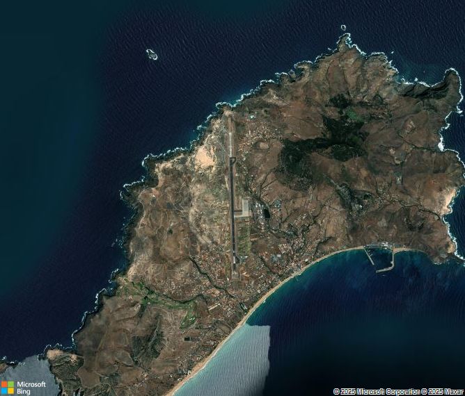 Взлётно-посадочная полоса Porto Santo Airport