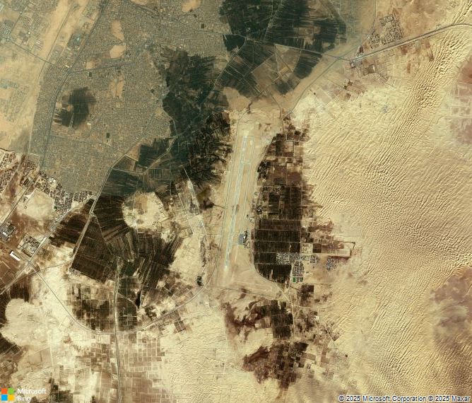 Взлётно-посадочная полоса Touggourt Sidi Mahdi Airport