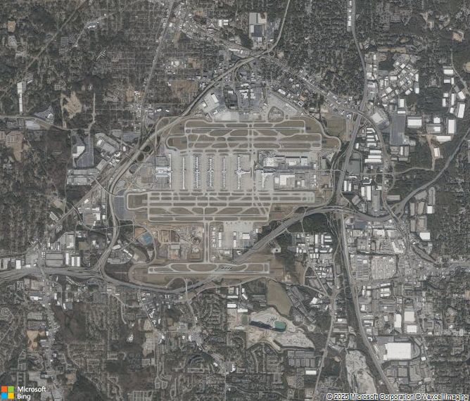 Взлётно-посадочная полоса Atlanta Hartsfield-Jackson International Airport
