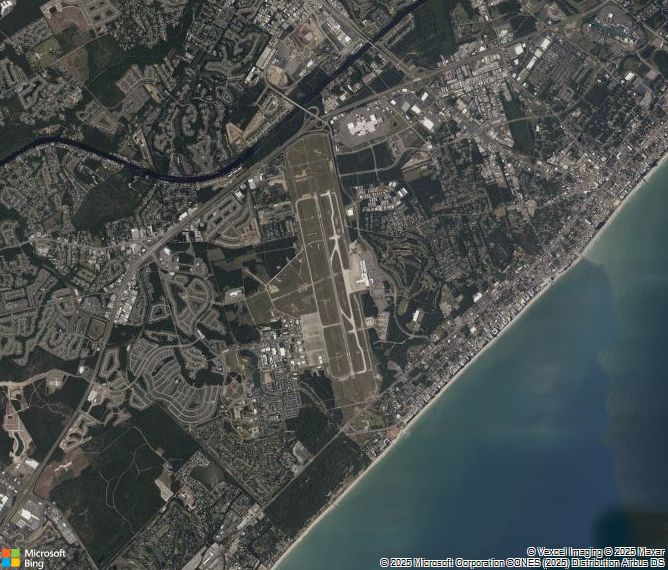 Взлётно-посадочная полоса Myrtle Beach International Airport