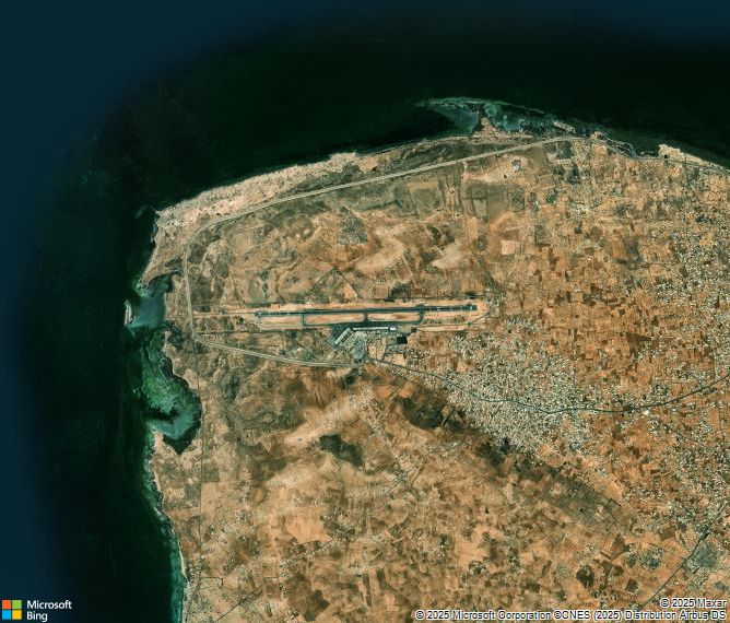 Взлётно-посадочная полоса Djerba Zarzis International Airport