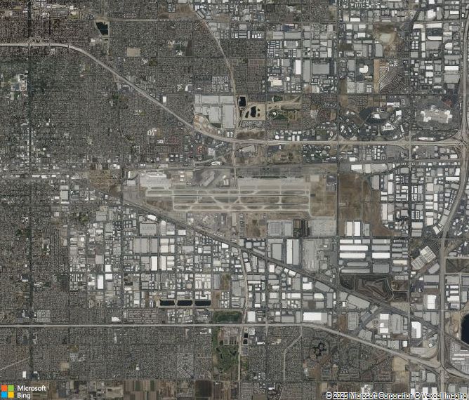 Взлётно-посадочная полоса Ontario International Airport