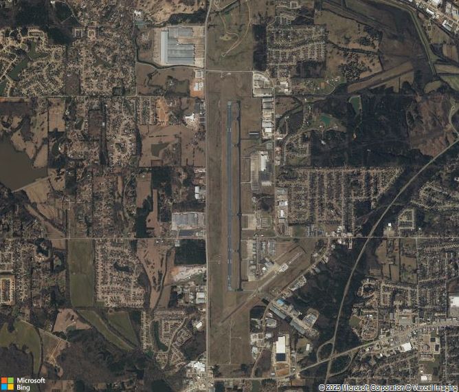 Взлётно-посадочная полоса Tupelo Regional Airport