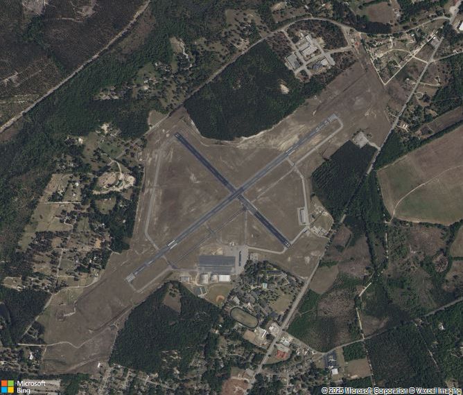 Взлётно-посадочная полоса Camden Woodward Field Airport