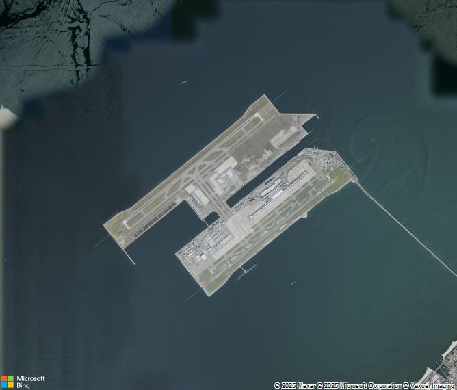 Взлётно-посадочная полоса Osaka Kansai International Airport