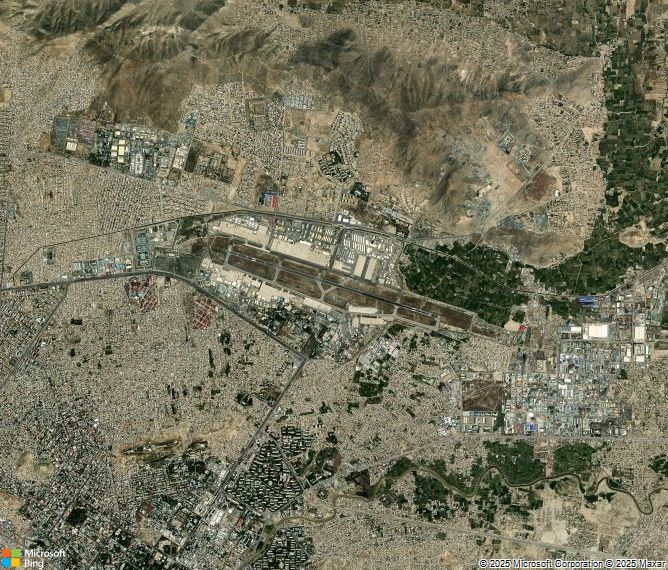 Взлётно-посадочная полоса Kabul International Airport