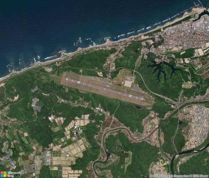 Взлётно-посадочная полоса Masuda Hagi Iwami Airport